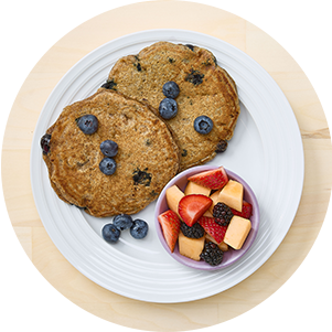 Plated Blueberrycottagecheesepancake