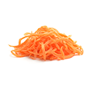 Grated carrots