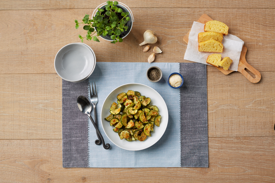 Parmesan Zucchini Coins