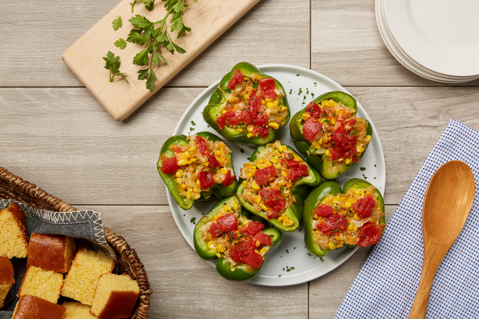 Vegetarian Stuffed Peppers