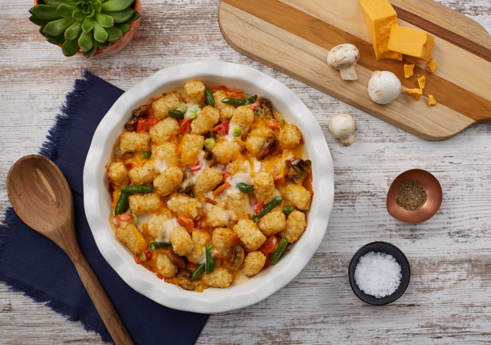 Comida Guisado de croquetas de papa