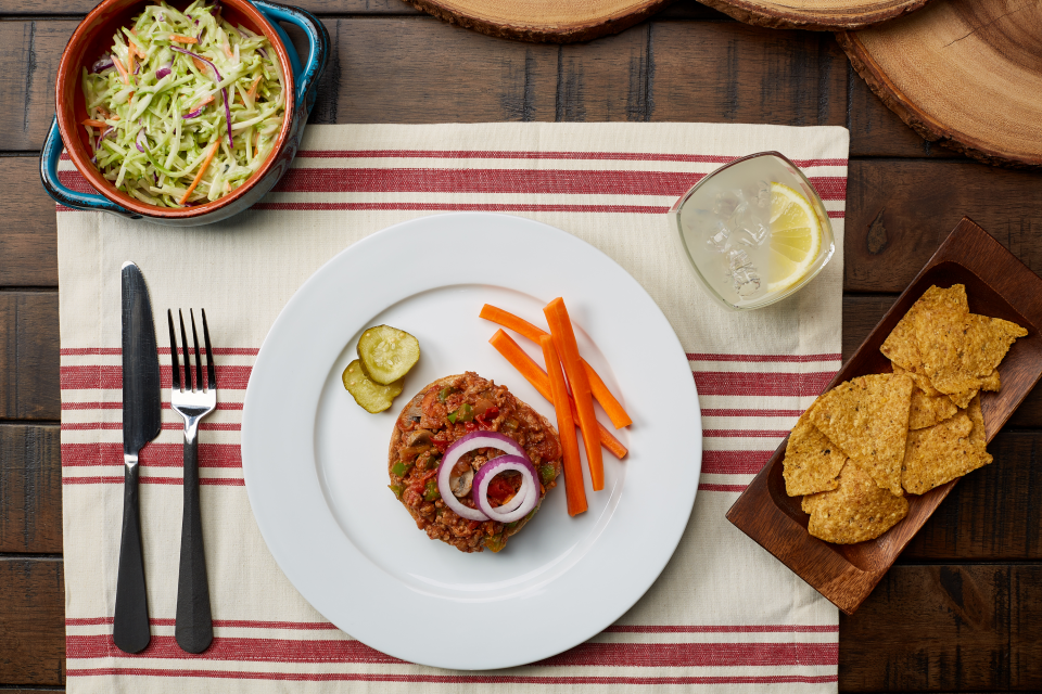 Sloppy Joes con verduras