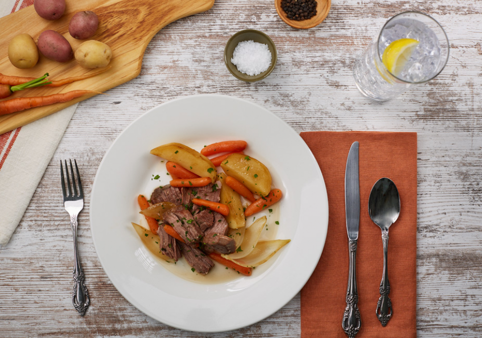 Meal Beef And Vegetable Pot Roast