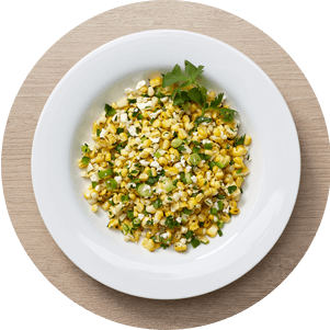 Plated Mexican Corn
