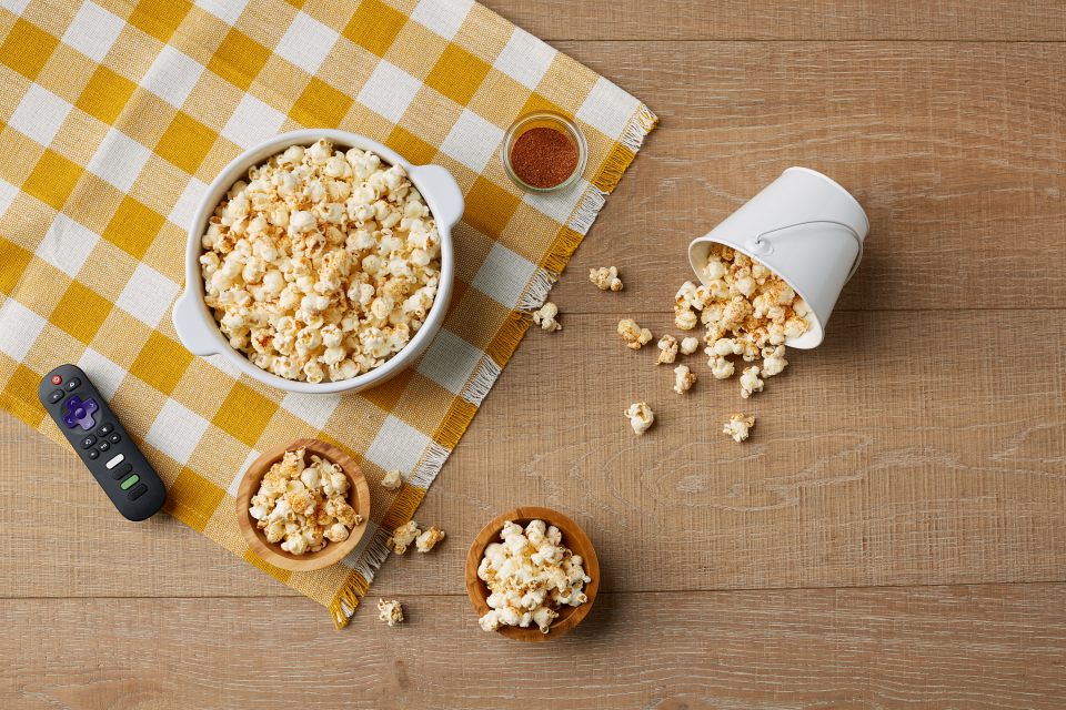 Palomitas de maíz condimentadas