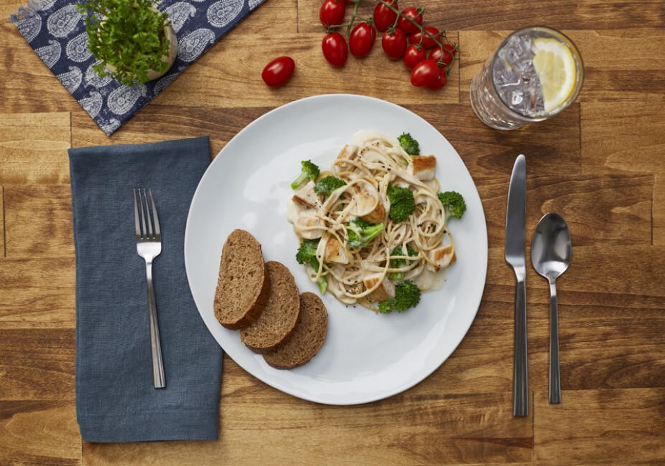 Comida Pollo Alfredo