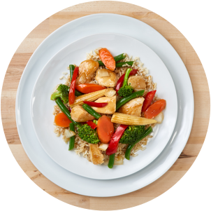Stir-Fried Chicken and Vegetables