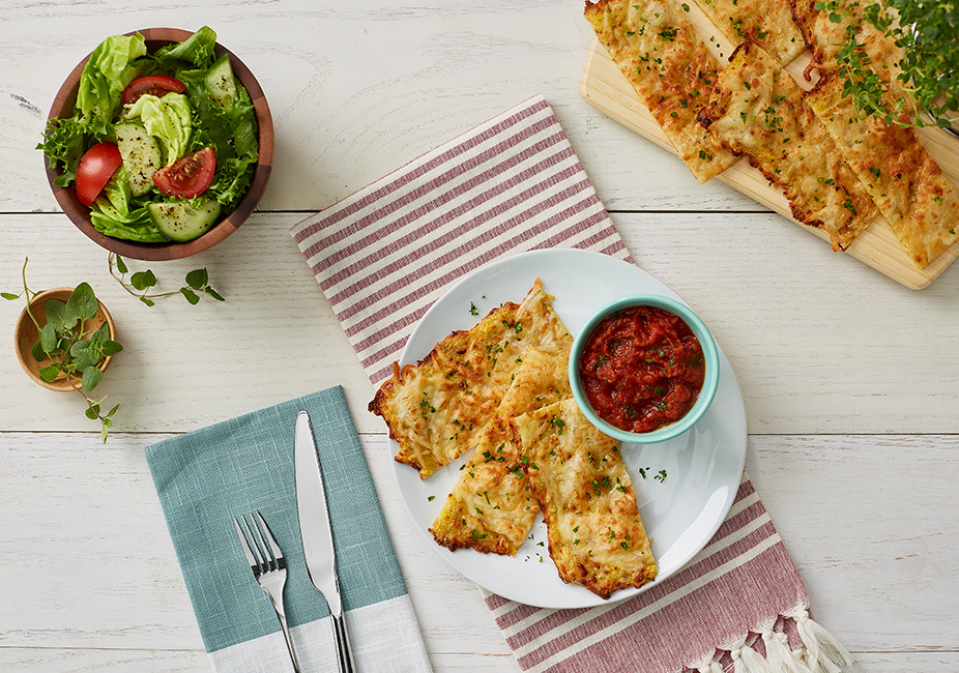 Meal Spaghettisquashflatbread