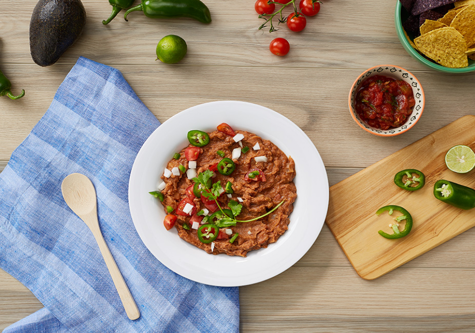 Comida Frijoles refritos