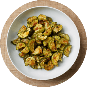 Parmesan Zucchini Coins