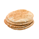 Pan pita de trigo integral