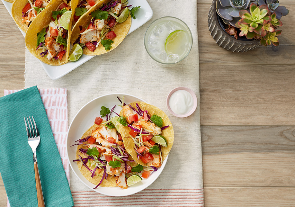 Comida Tacos de pescado