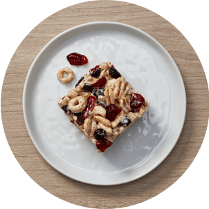 Plated Cereal Bar