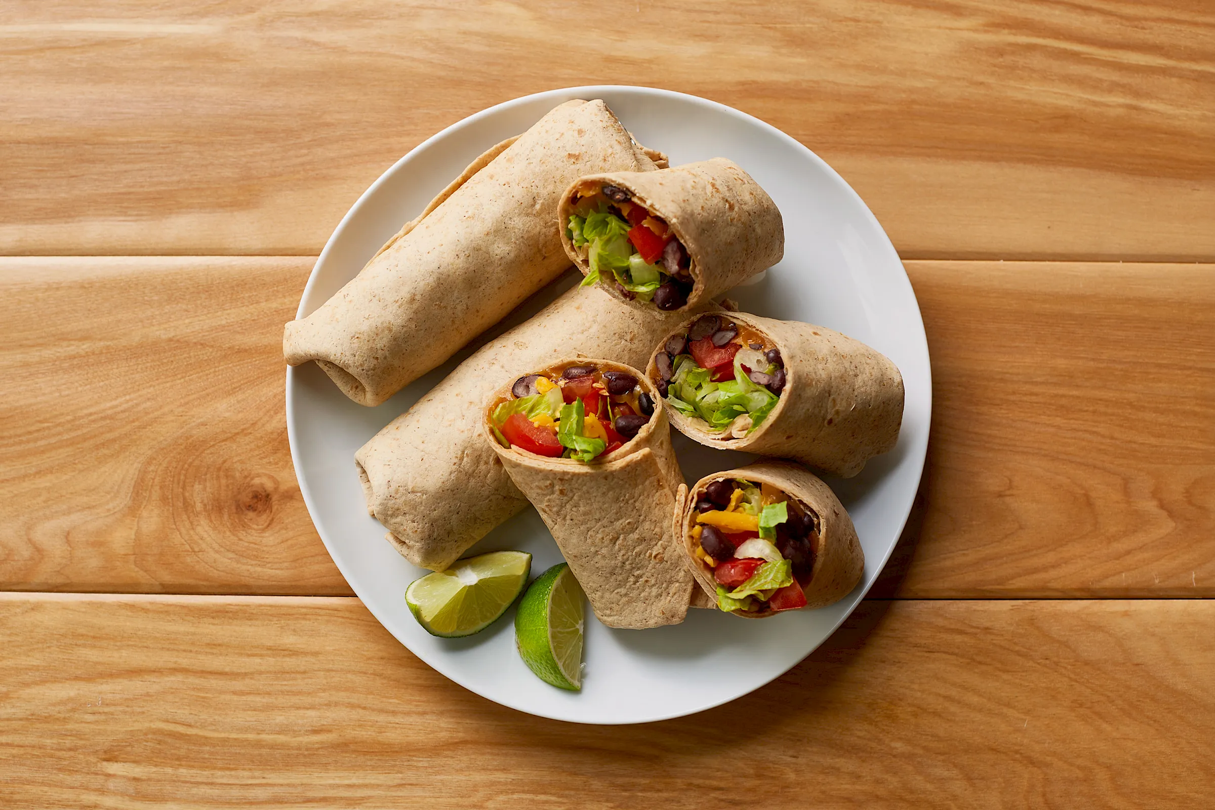 One-Minute Bean Burrito