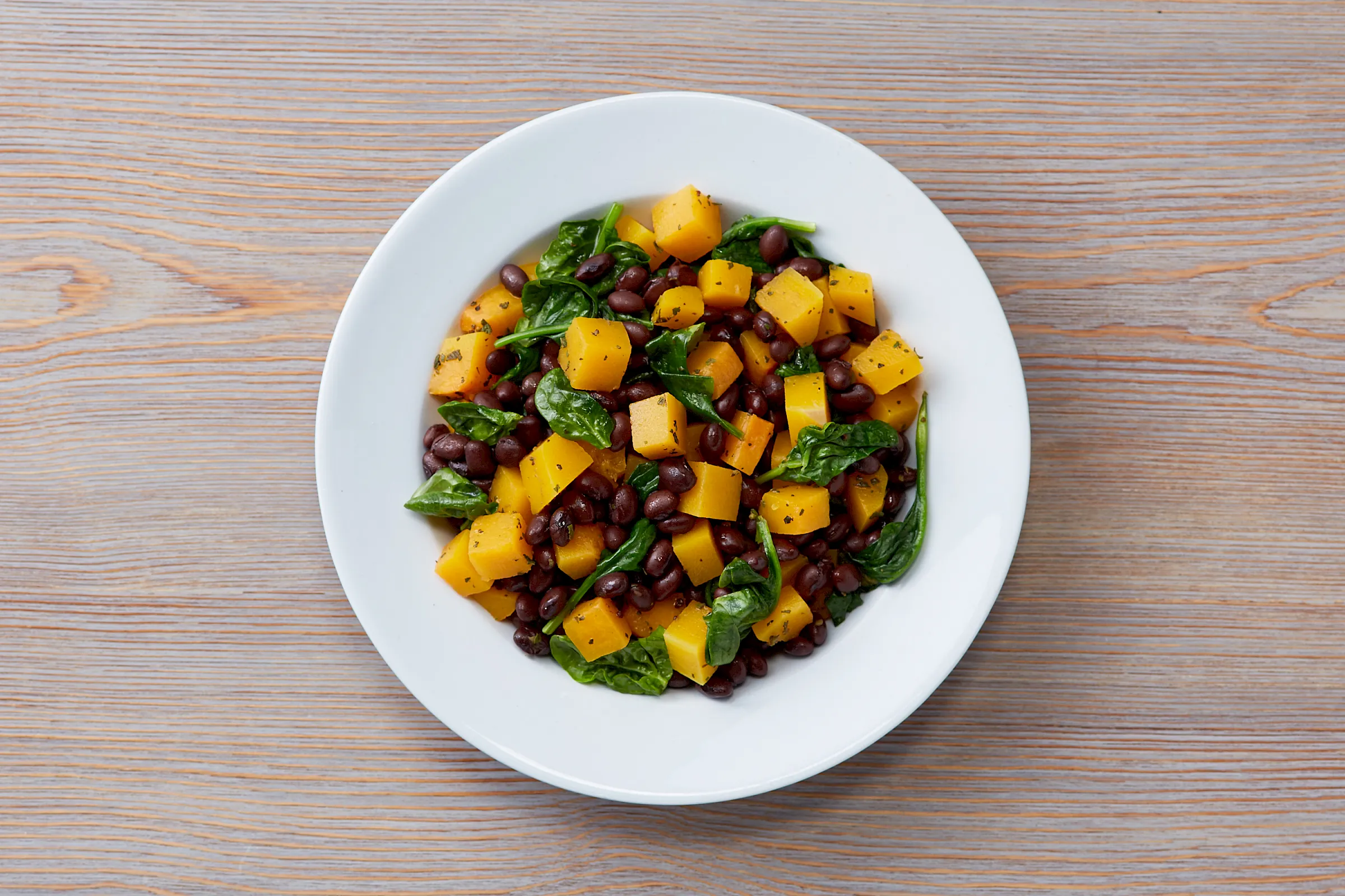 Butternut Squash and Black Bean Skillet