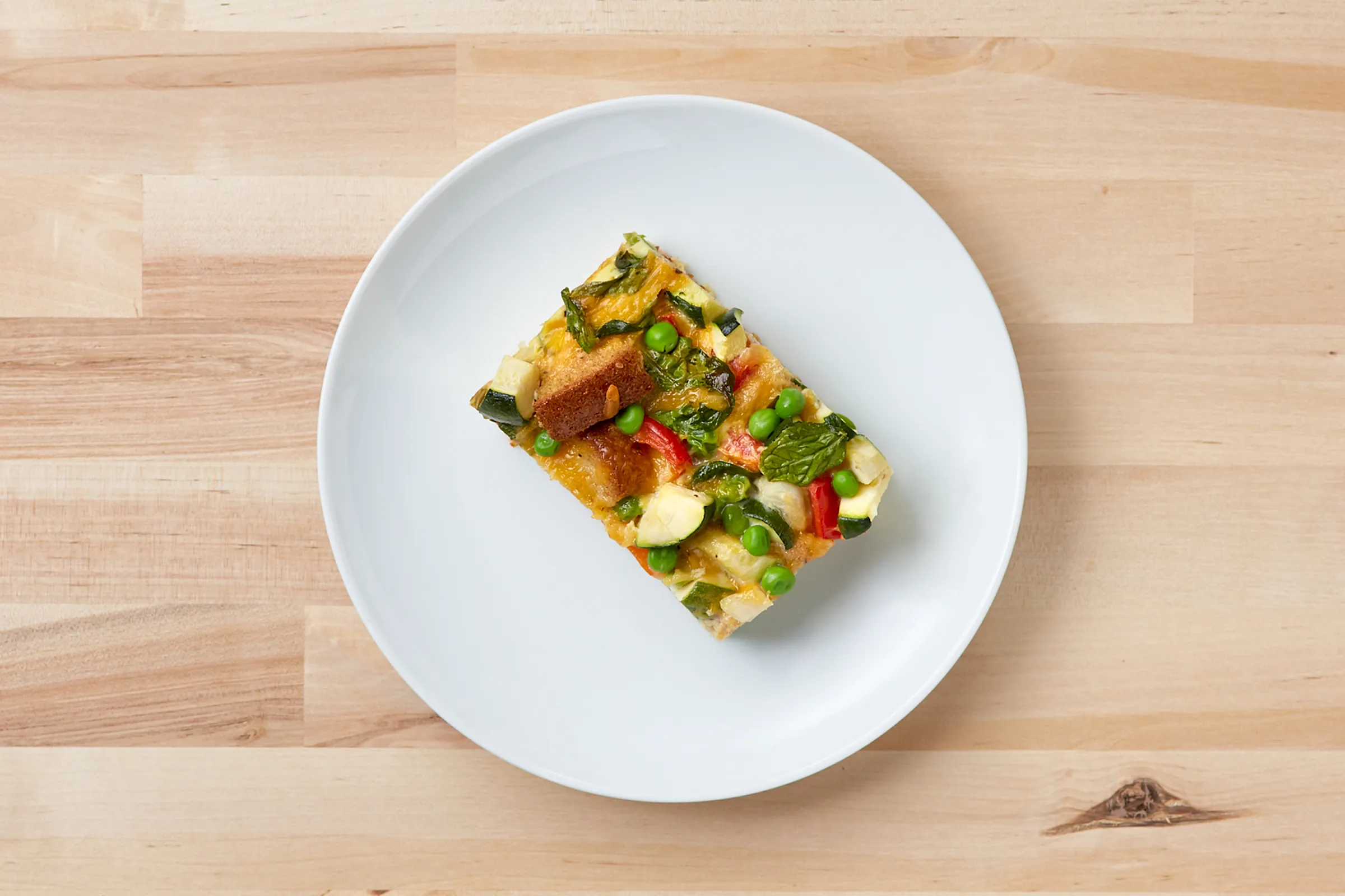 Sunny Baked Eggs and Vegetables