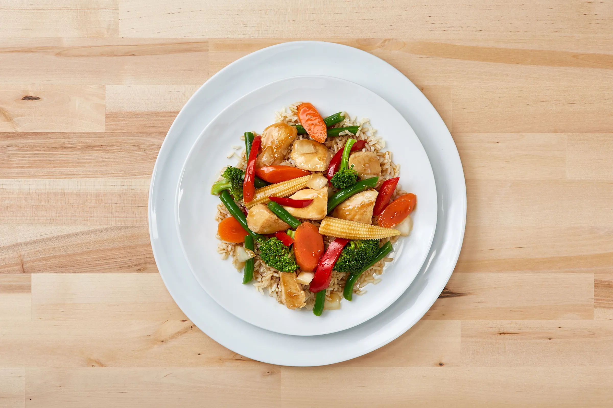 Stir-Fried Chicken and Vegetables