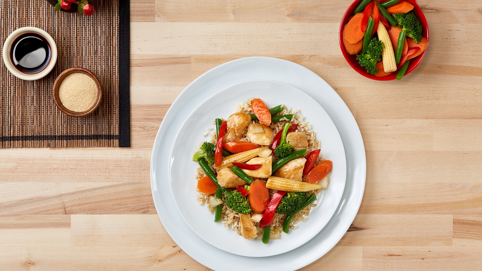 Stir-Fried Chicken and Vegetables