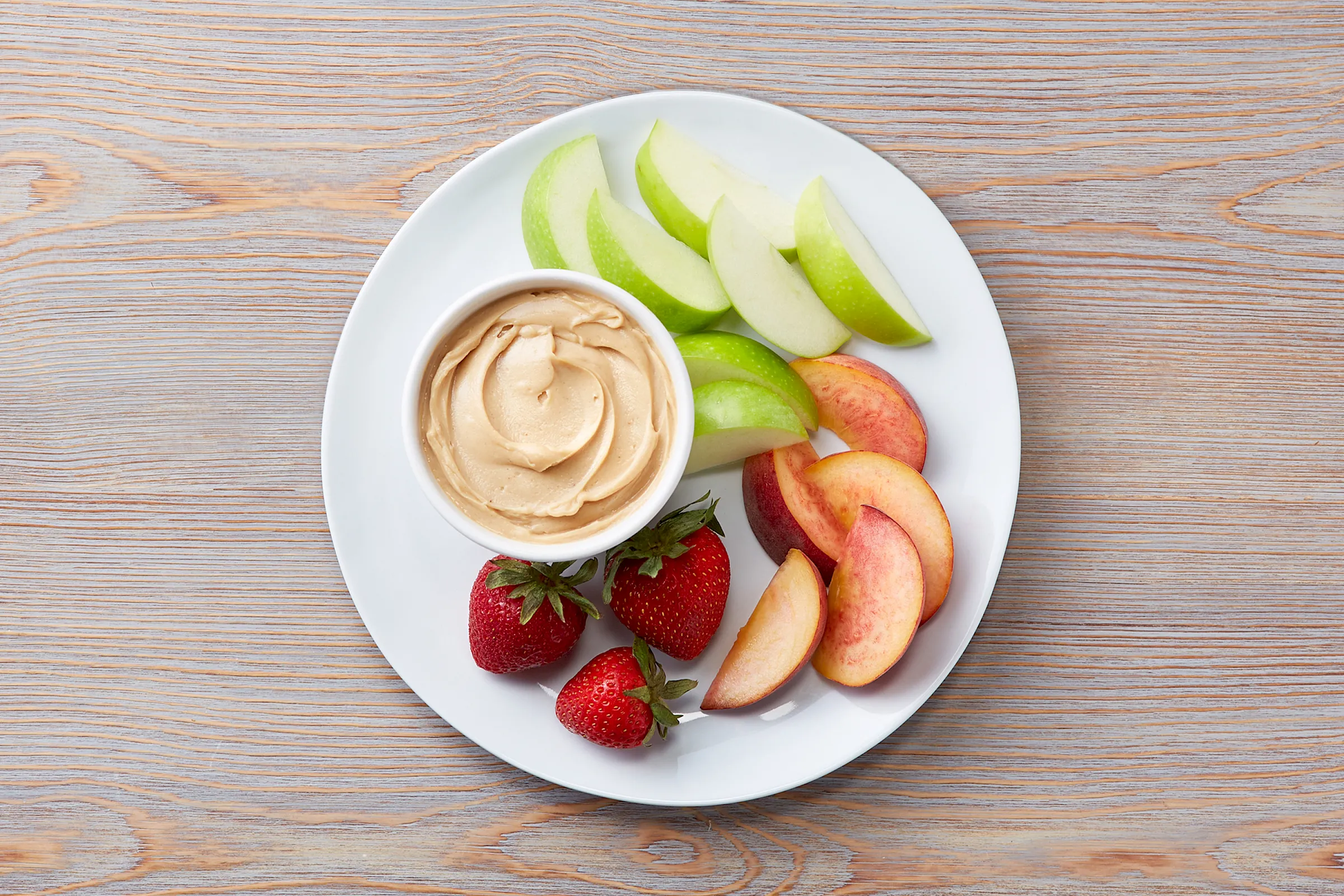 Fruit and Peanut Butter Dip