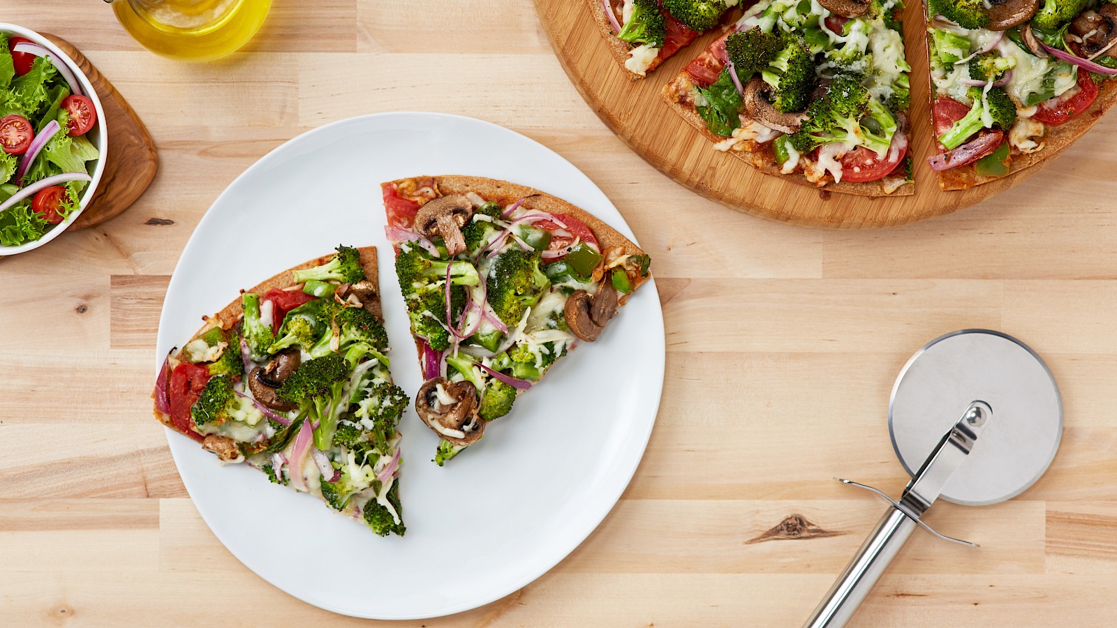 Herbed Garden Pizza