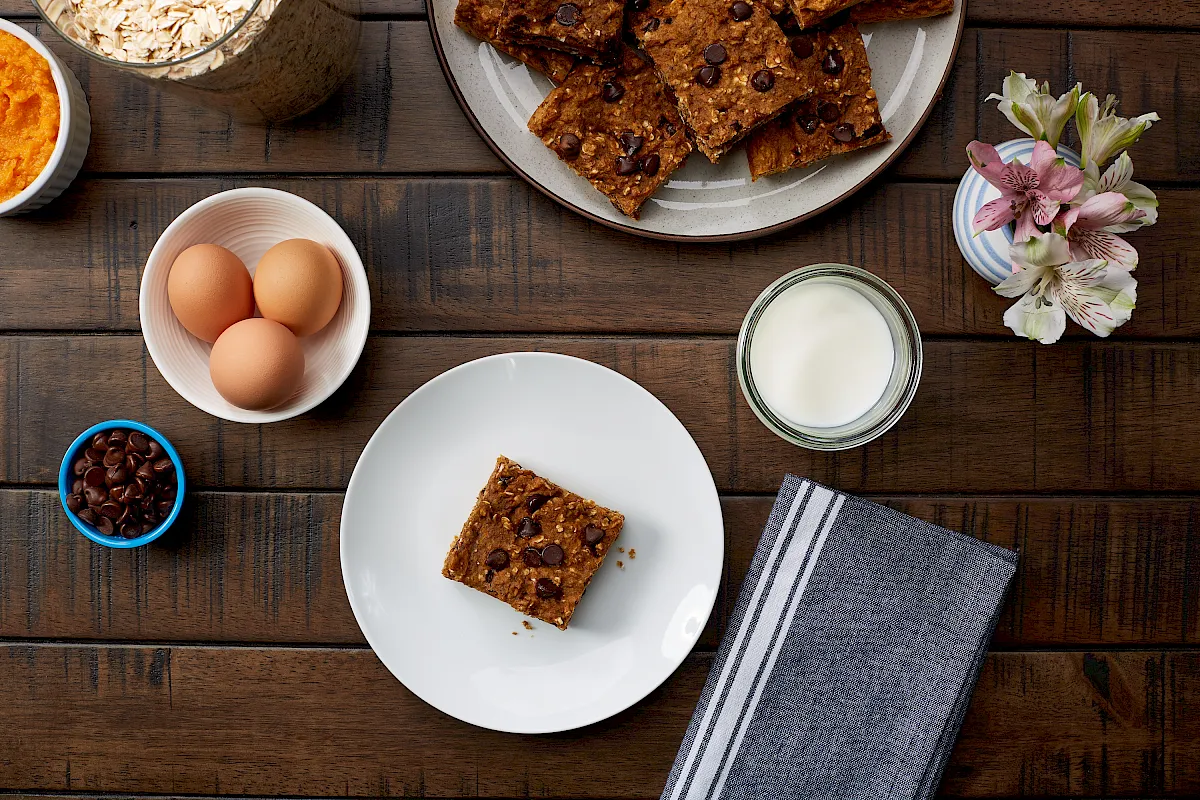 Sweet Potato Chocolate Chip Bars