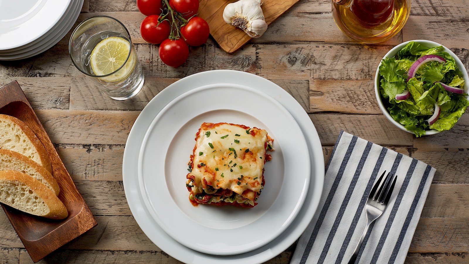 Veggie Crockpot Lasagna