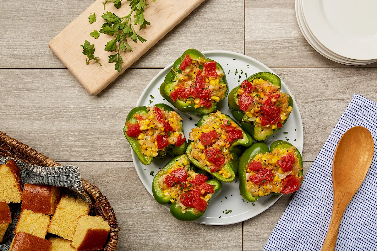 Vegetarian Stuffed Peppers