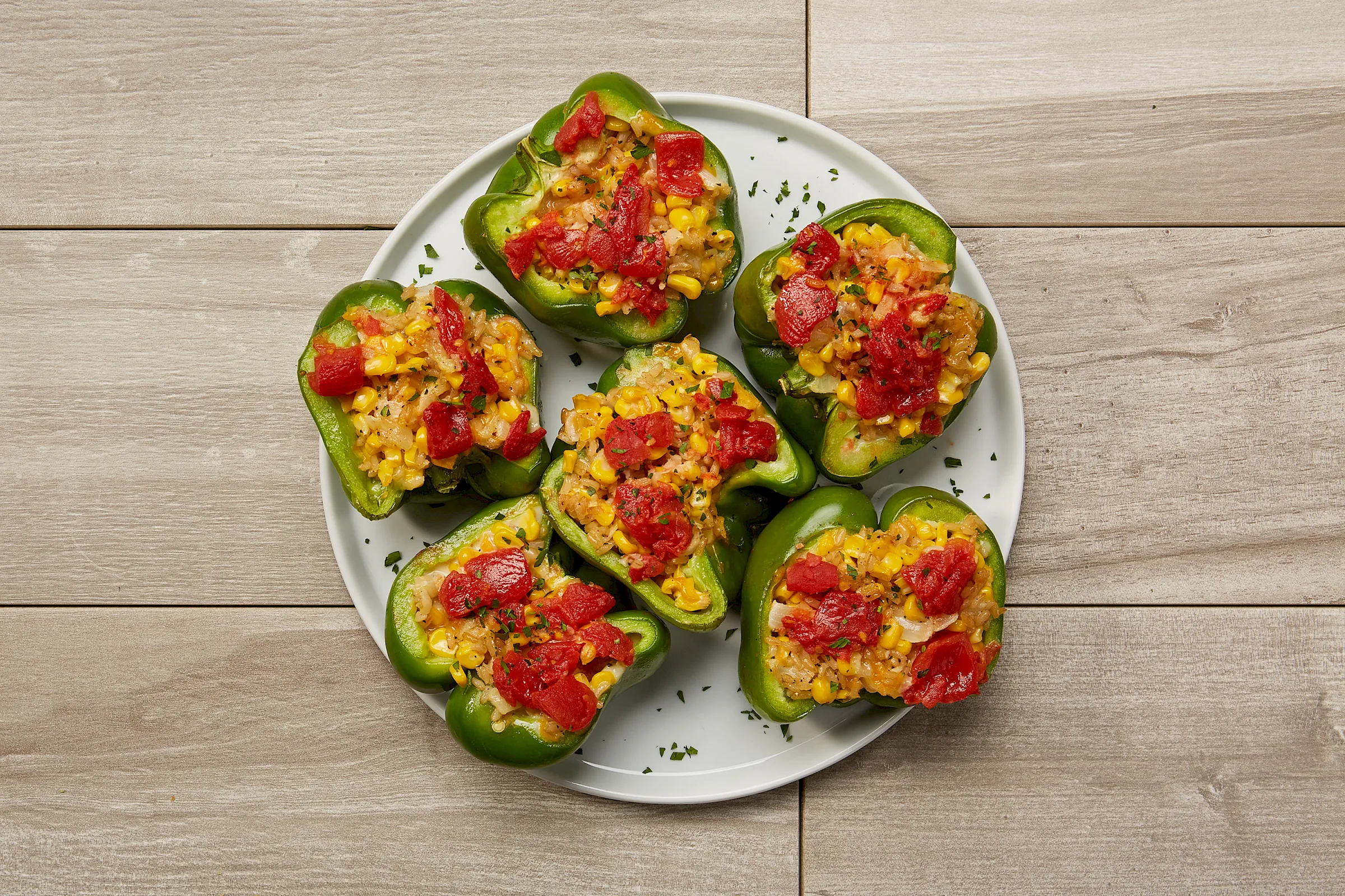 Vegetarian Stuffed Peppers