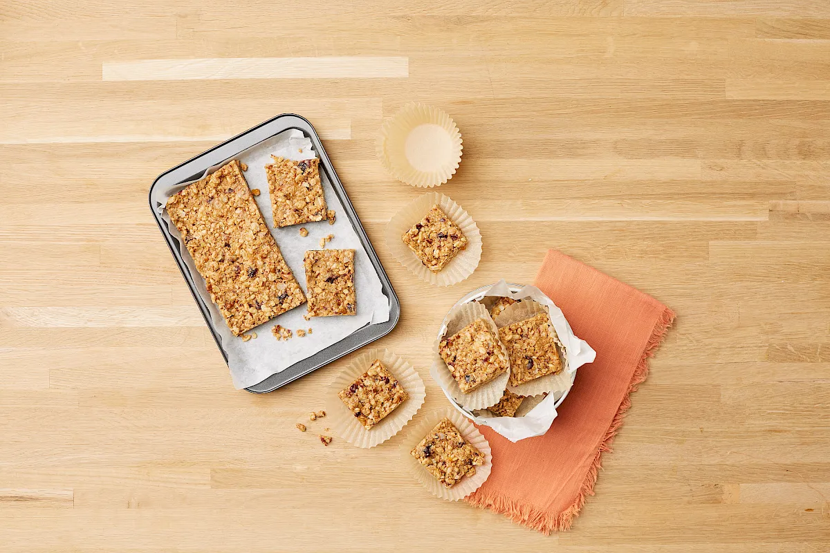 Chewy Fruit &amp;amp; Nut Bars
