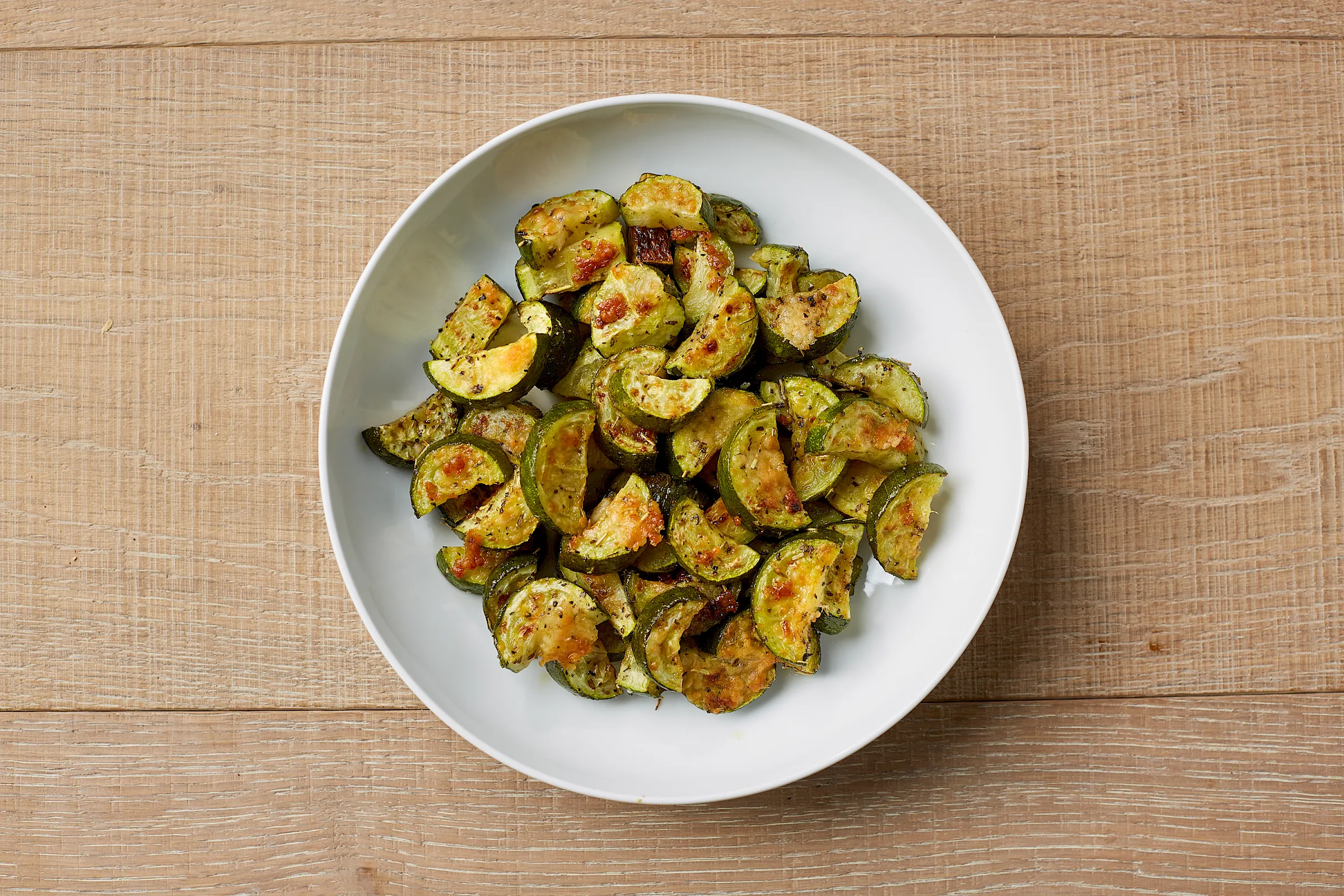 Parmesan Zucchini Coins