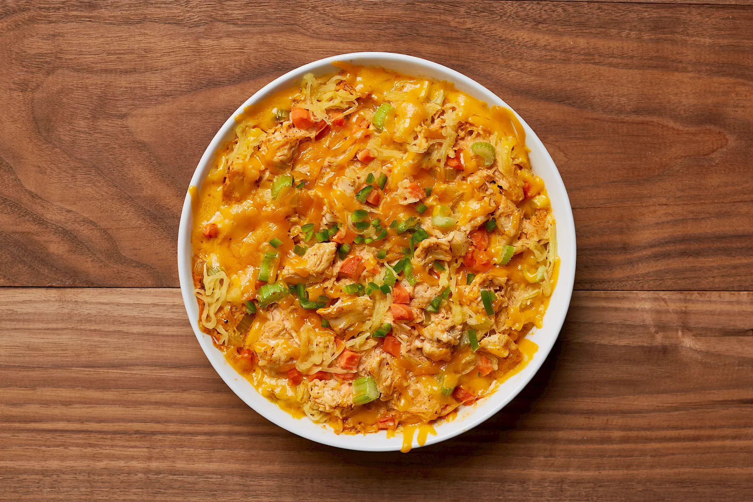 Buffalo Chicken Casserole