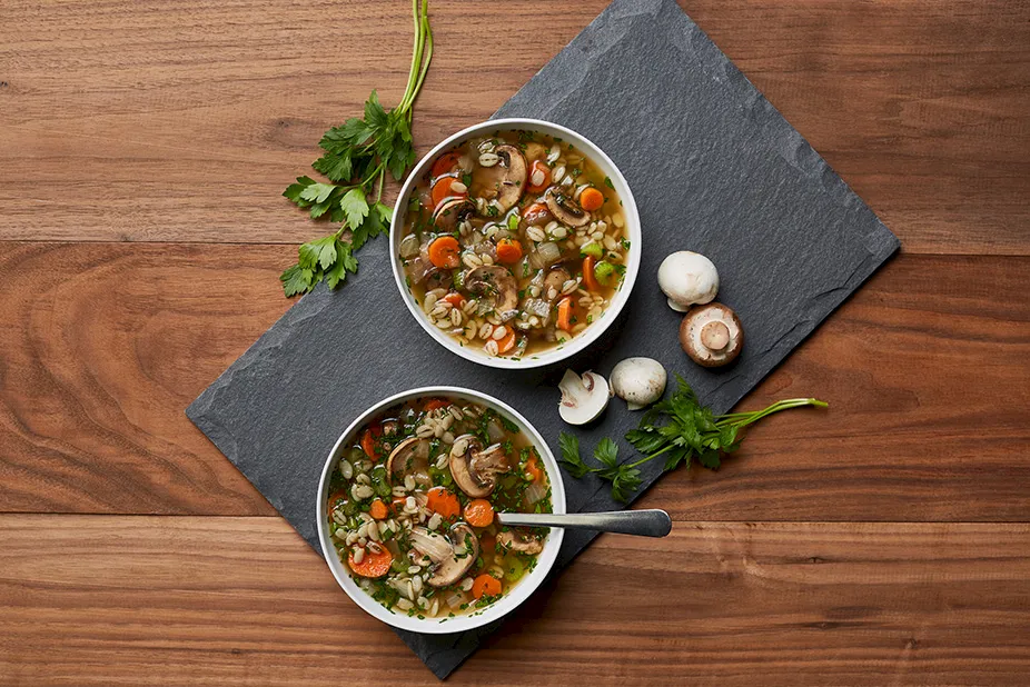 Mushroom and Barley Soup