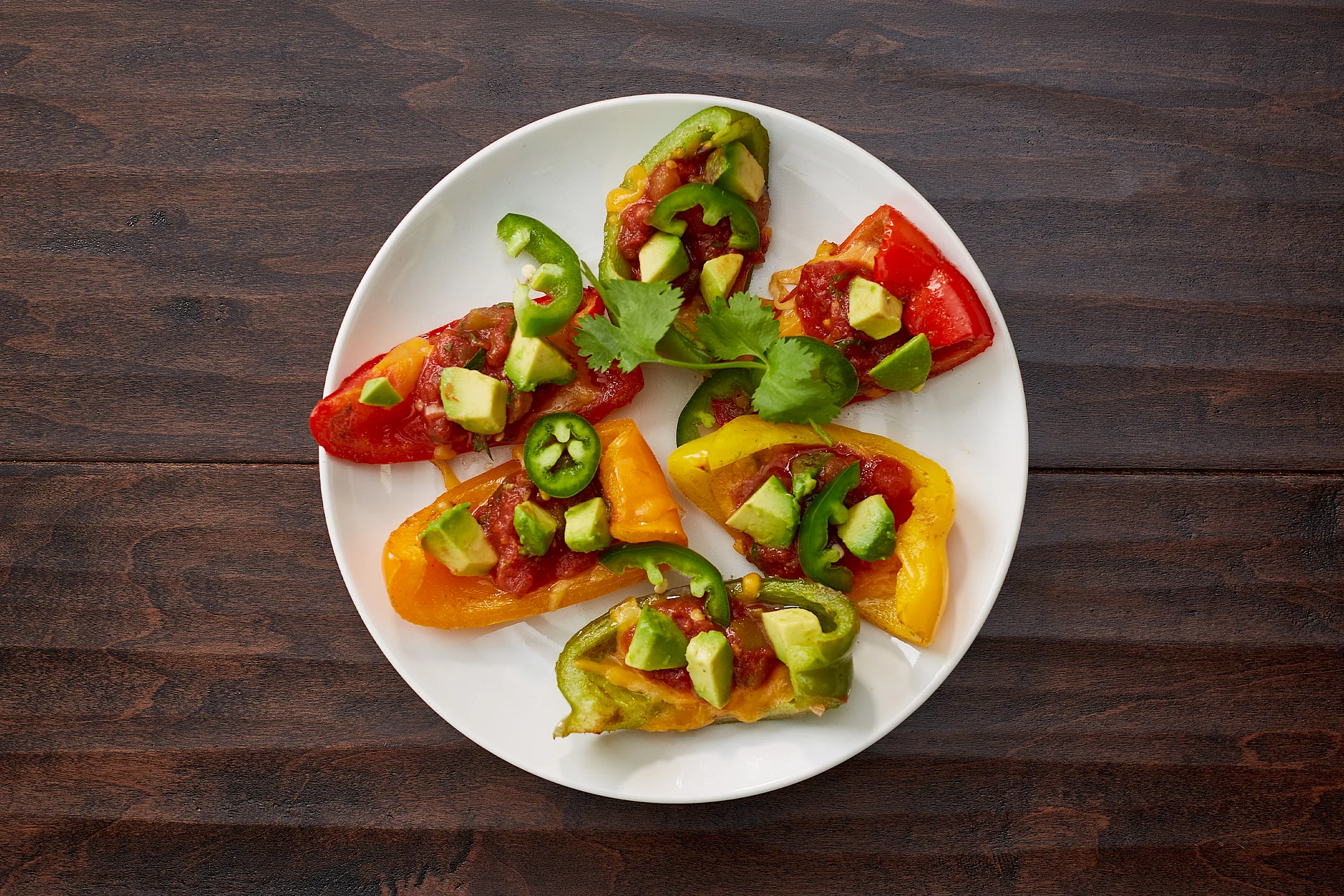 Loaded Bell Pepper Nachos