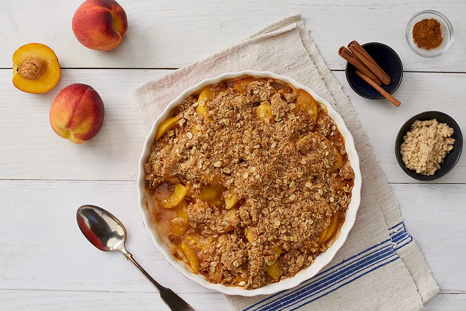 Peach Crumble