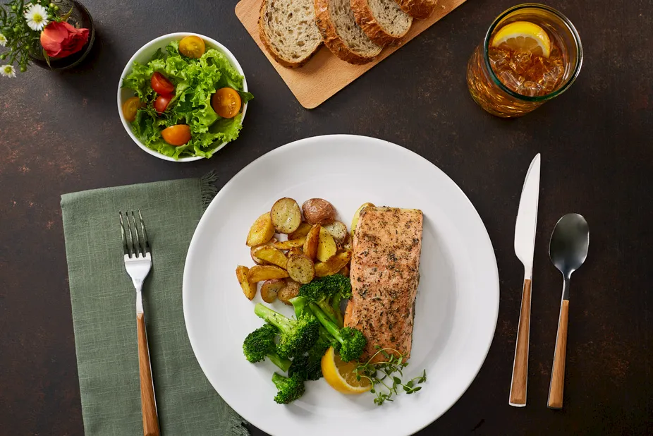 One Pan Salmon