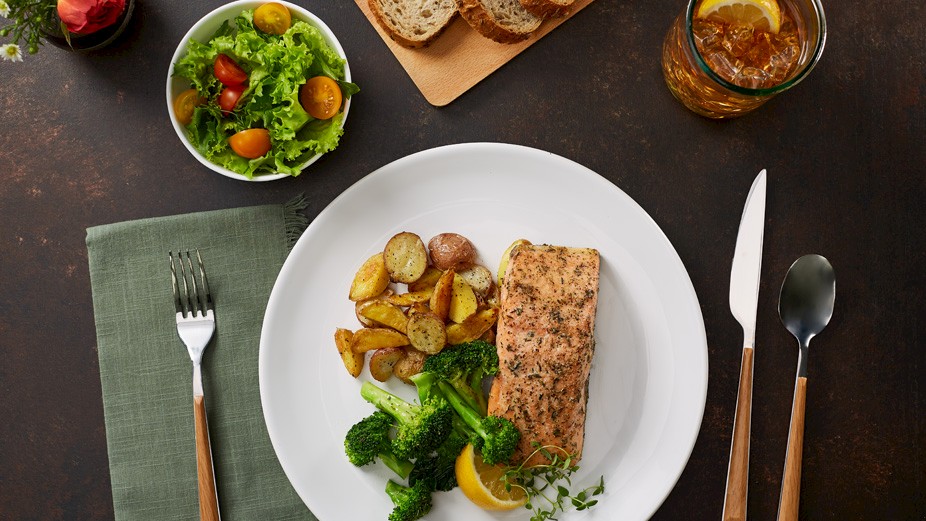 One Pan Salmon