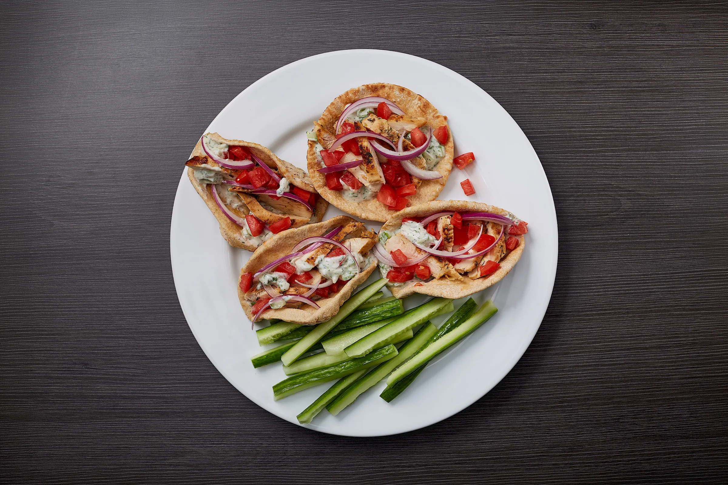 Chicken Gyro with Vegetables