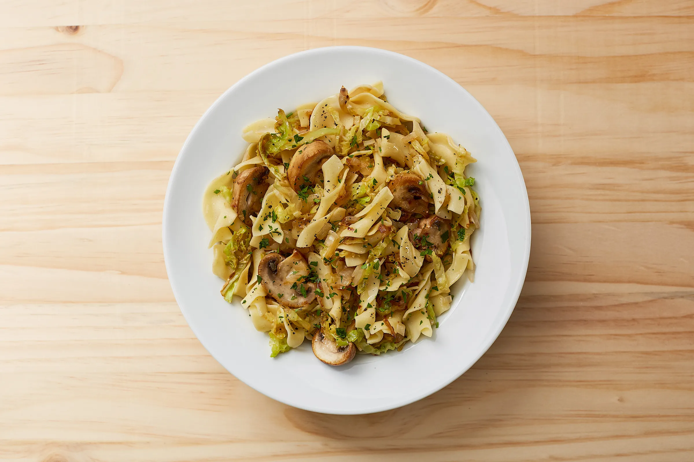 Haluski and Veggies