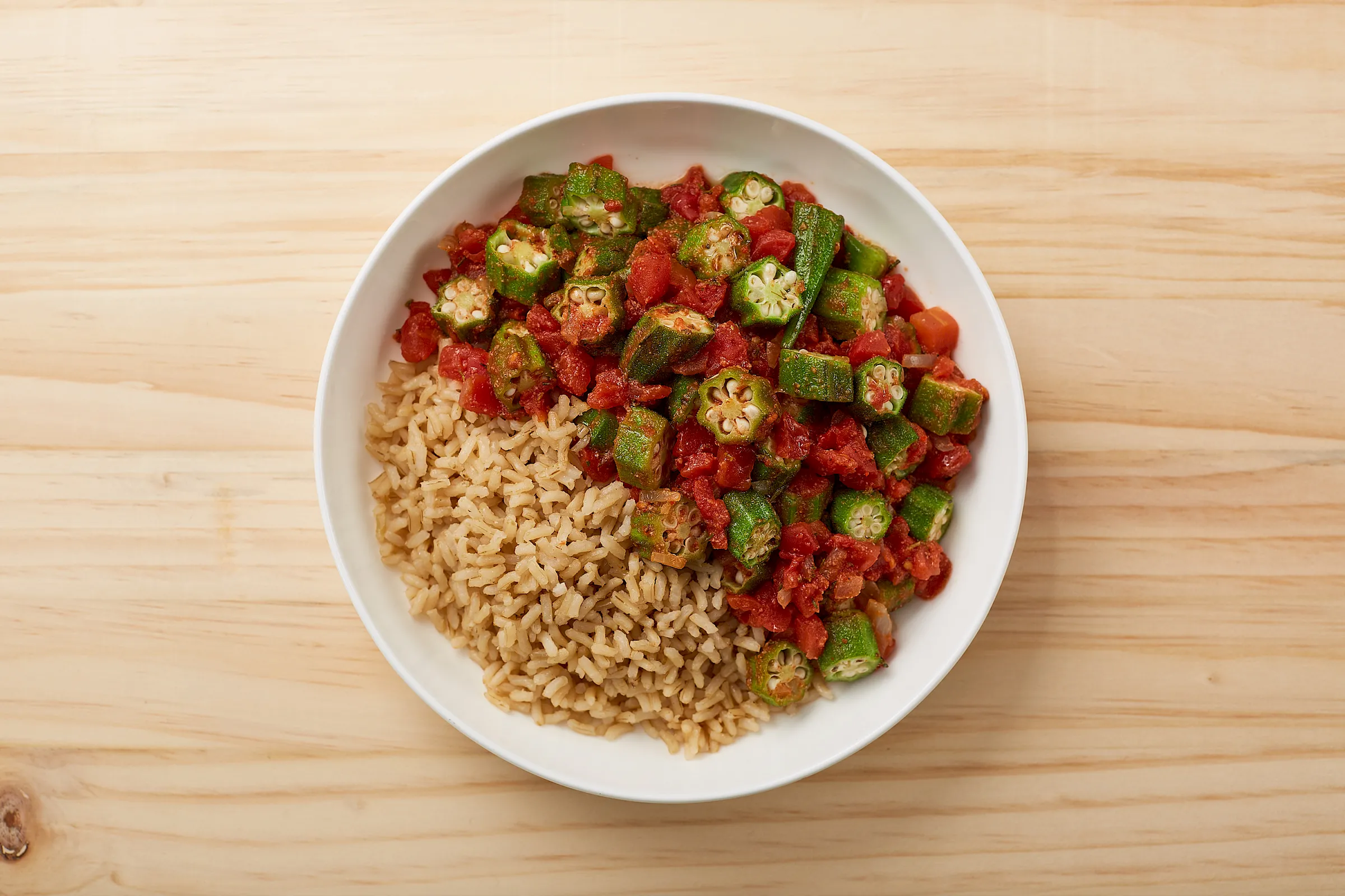 Stewed Okra and Tomatoes