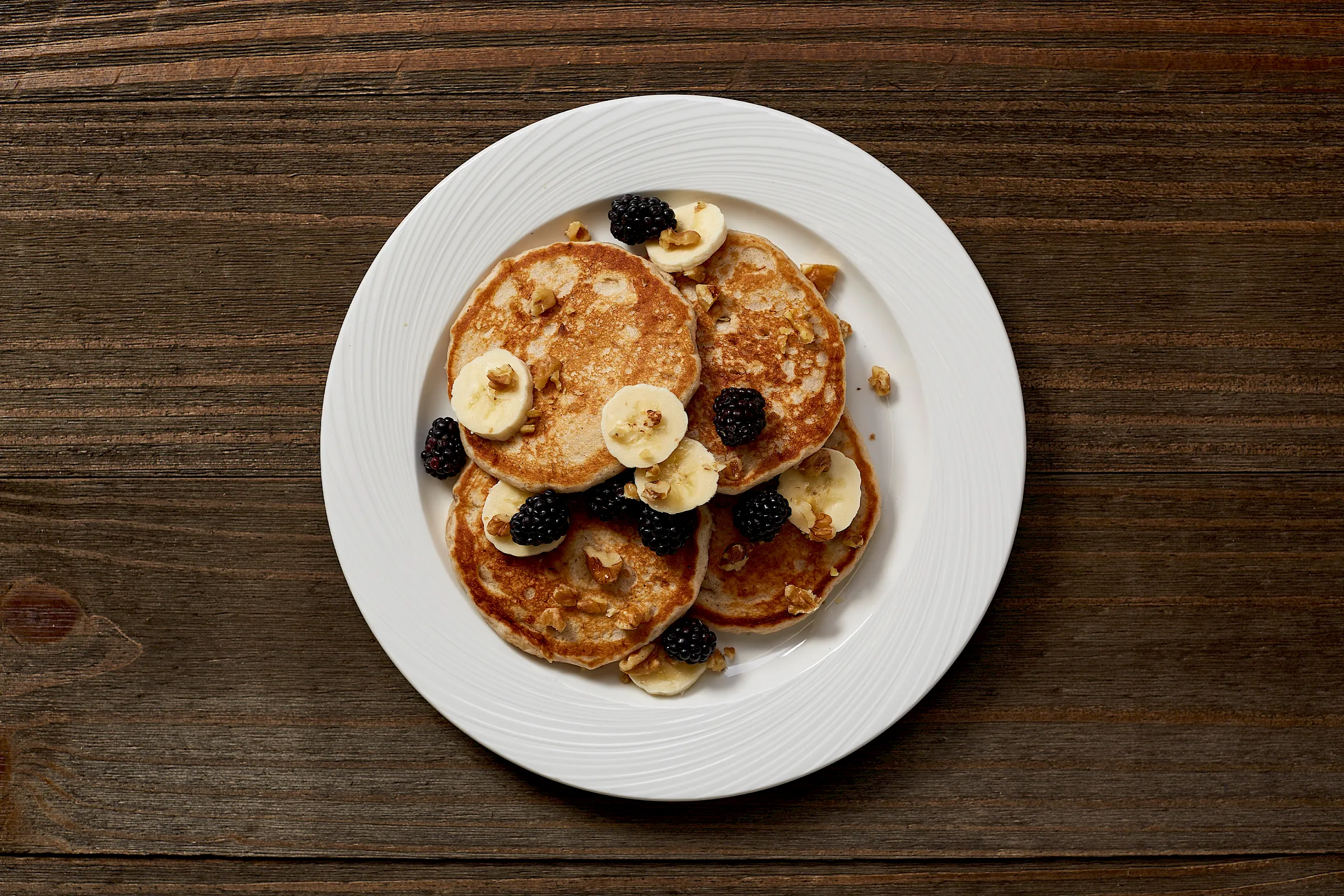 Fluffy Banana Pancakes
