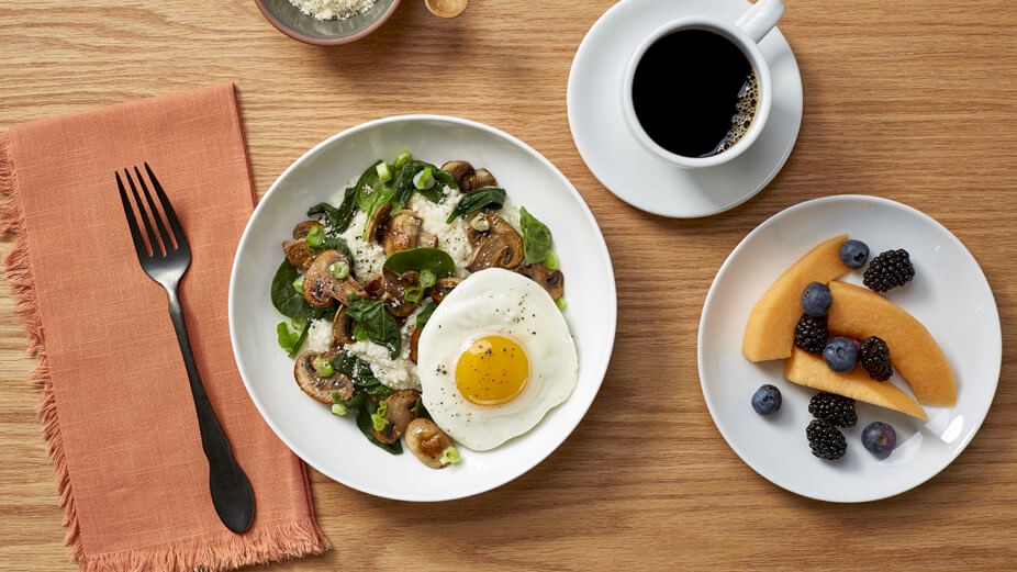 Savory Breakfast Grain Bowl