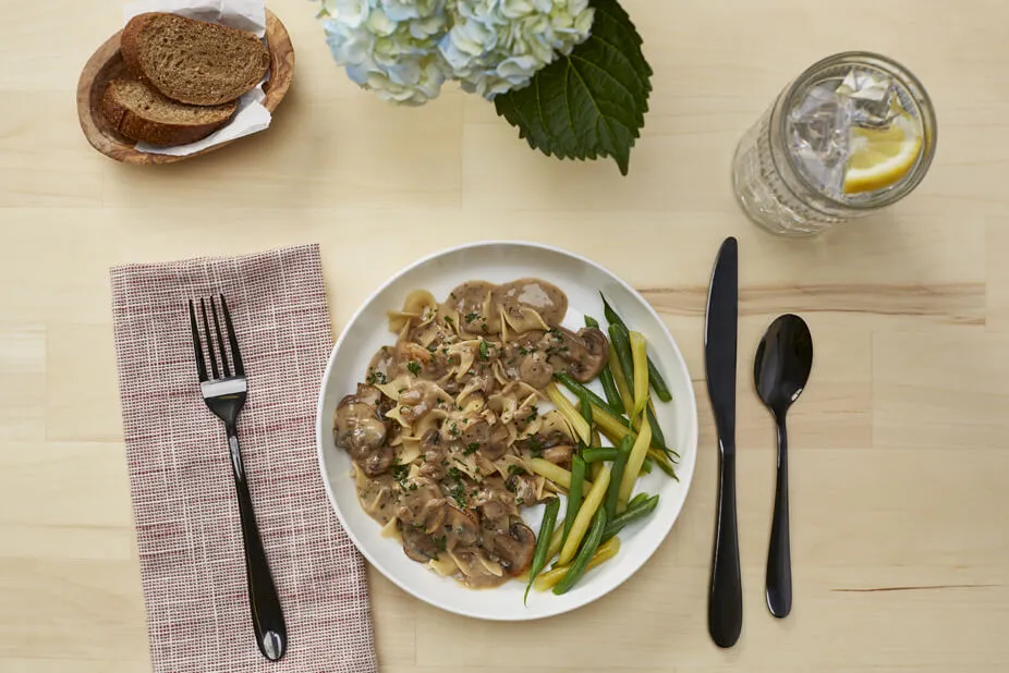 Mushroom Stroganoff