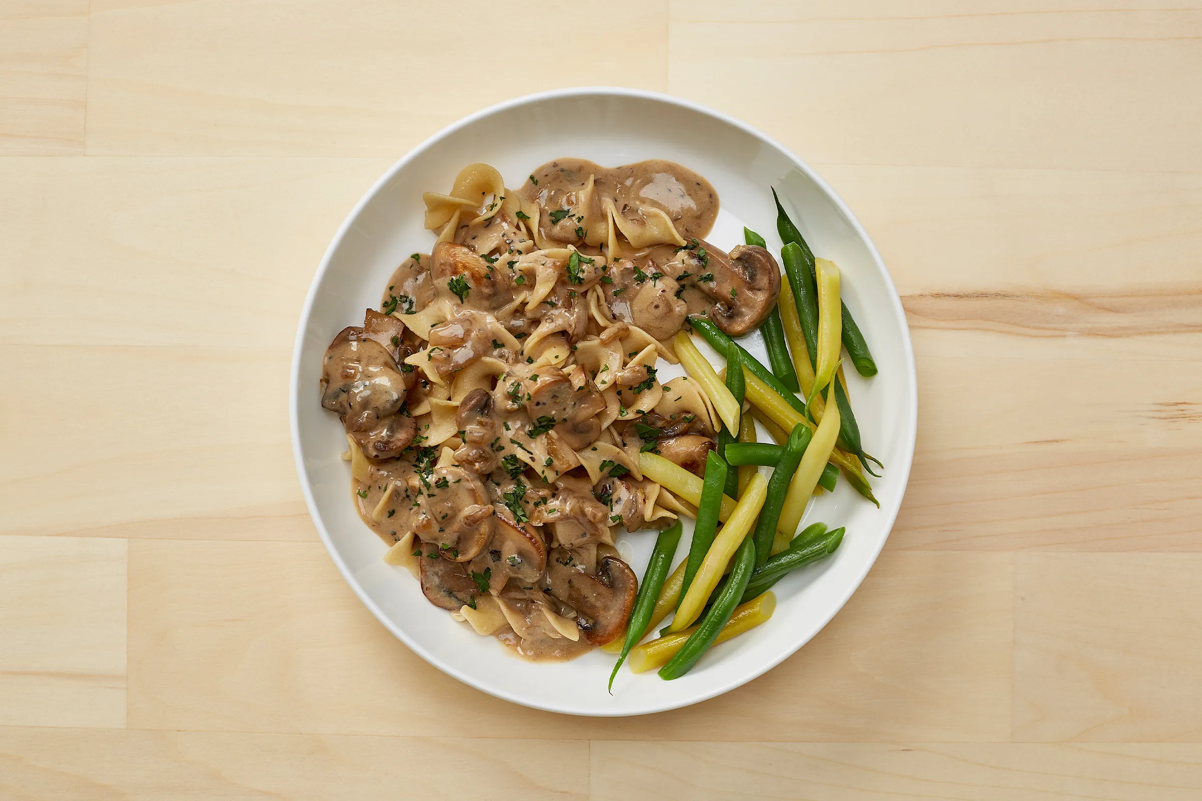 Mushroom Stroganoff