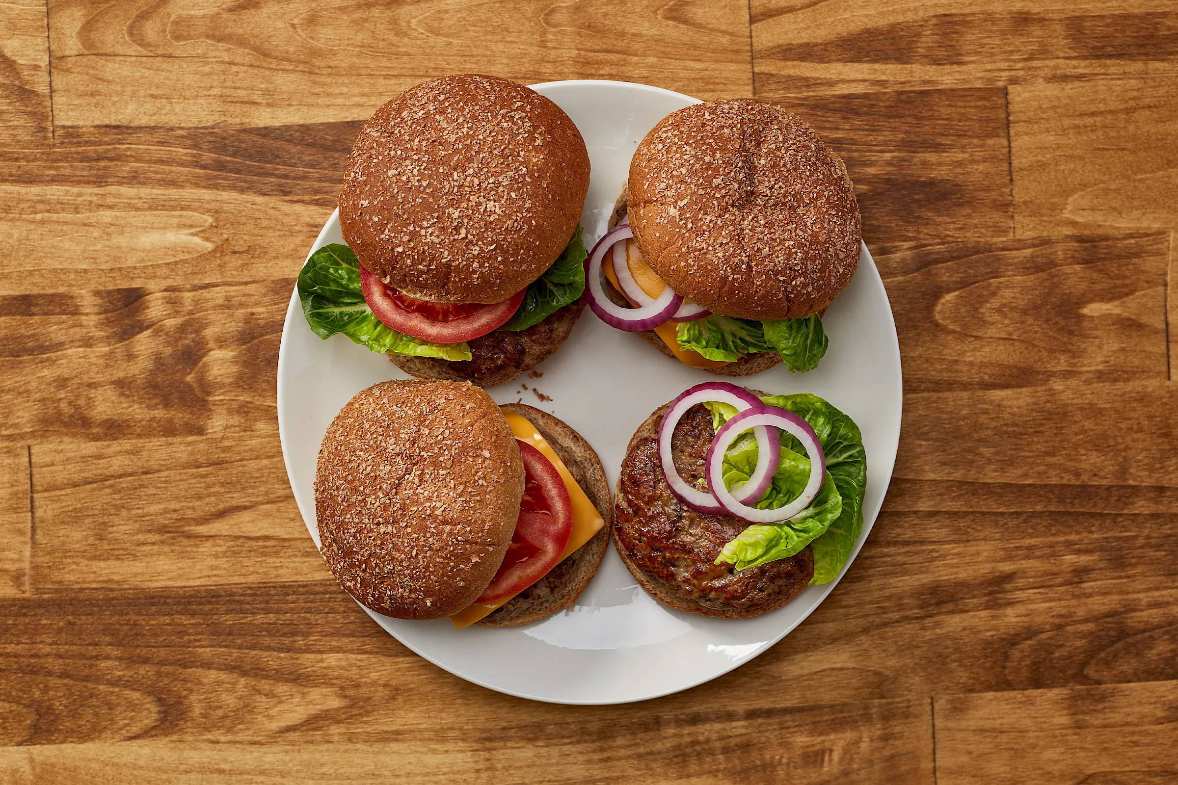 Beef and Mushroom Burgers