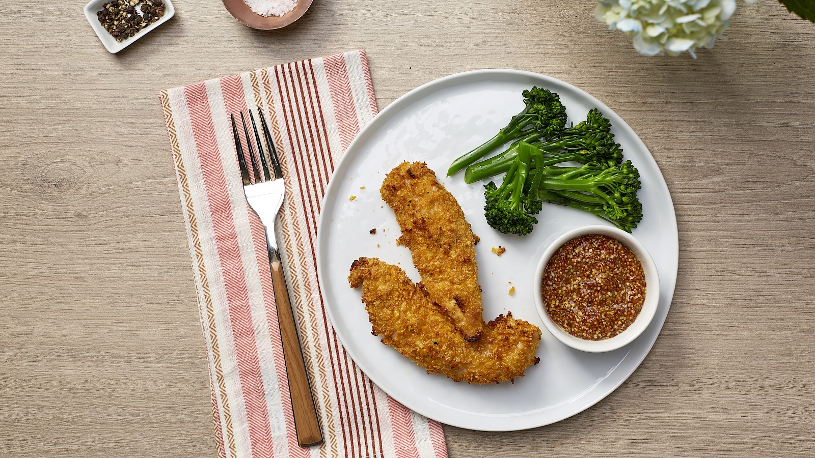 Baked Flaked Chicken