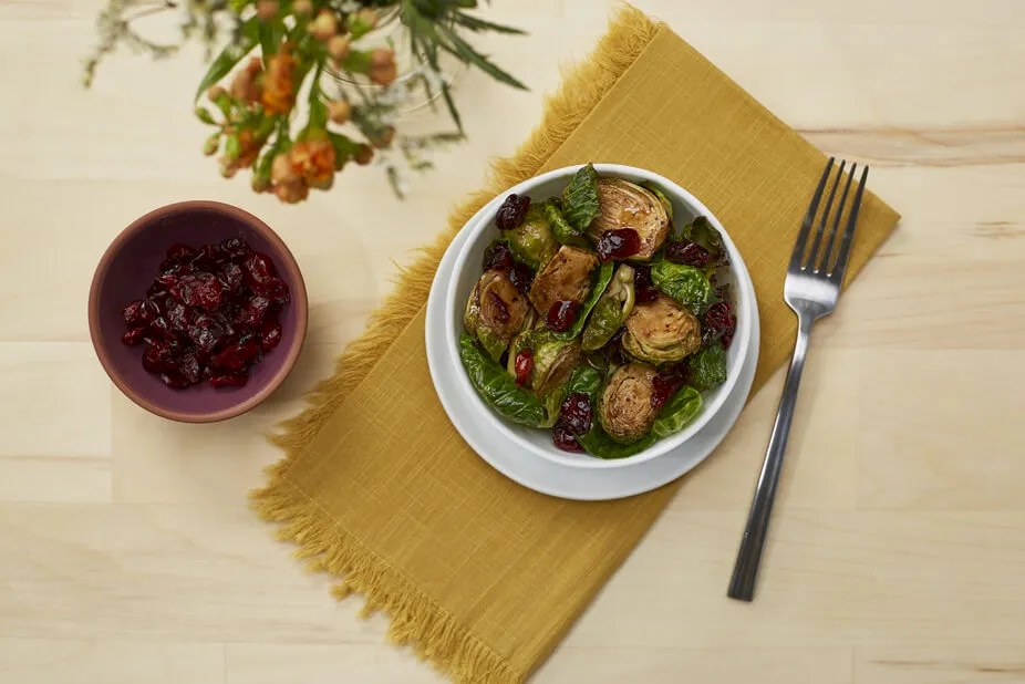 Roasted Balsamic Brussels Sprouts