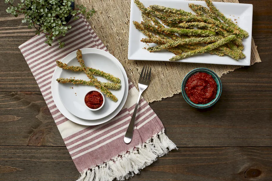 Parmesan Panko Asparagus