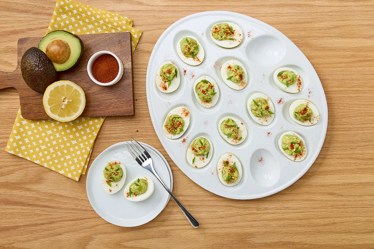 Avocado Party Eggs