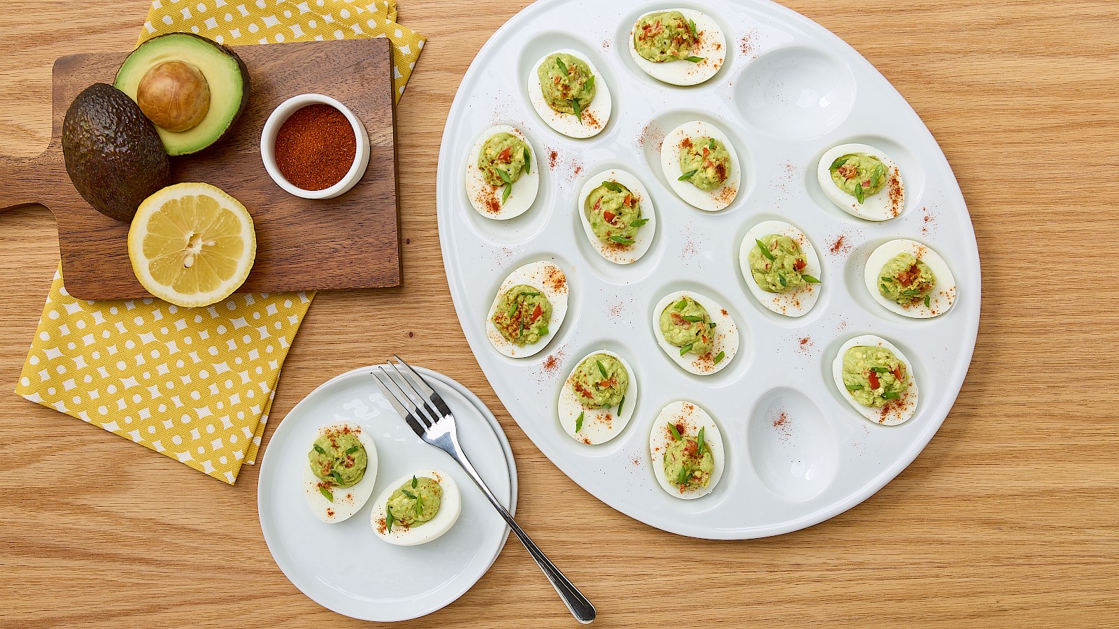 Avocado Party Eggs