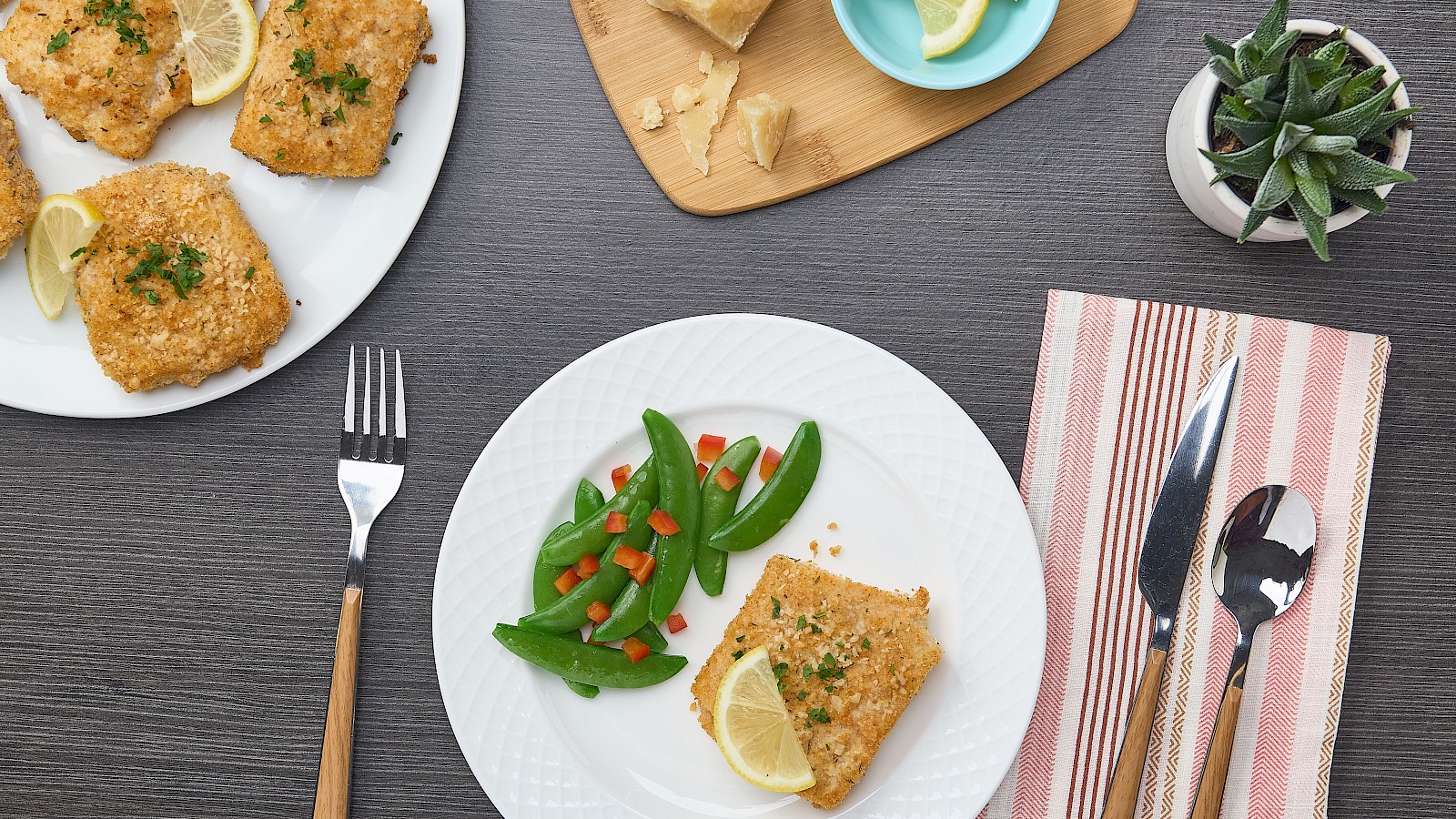 Crispy Parmesan Baked Fish